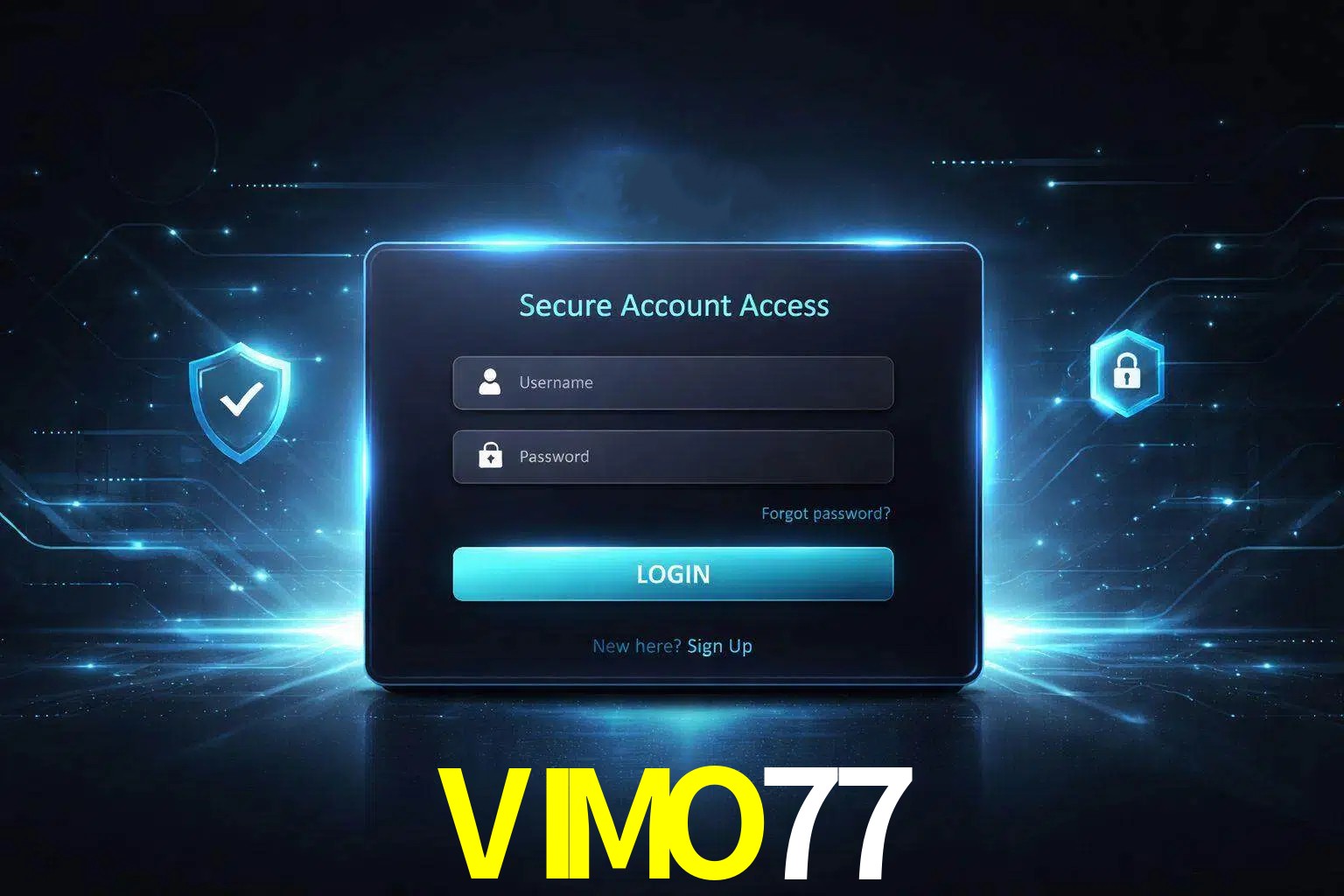Pantalla de inicio de sesión de cuenta VIMO77 para usuarios en México