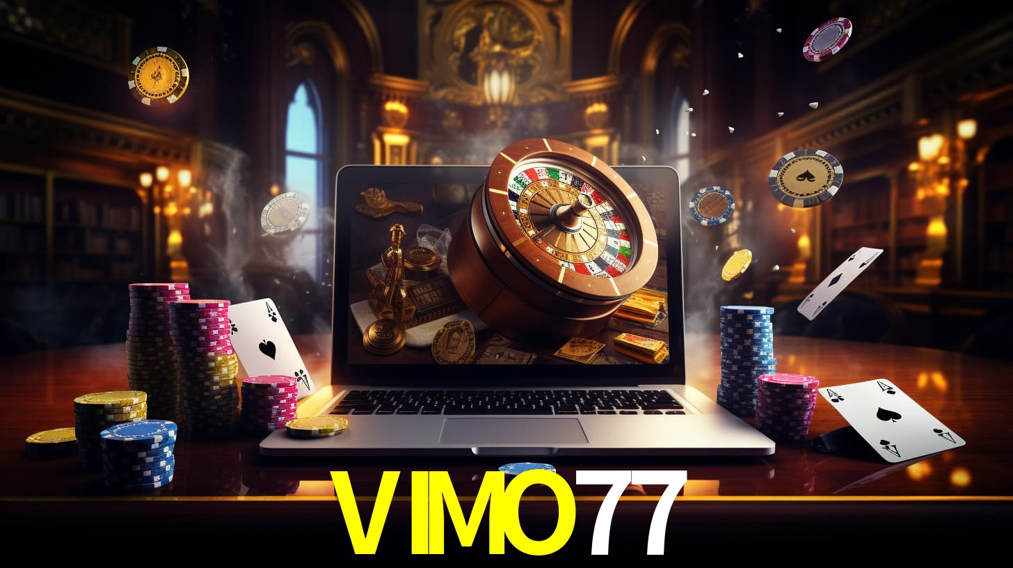 Página principal de VIMO77 Casino con juegos en vivo y tragamonedas para México